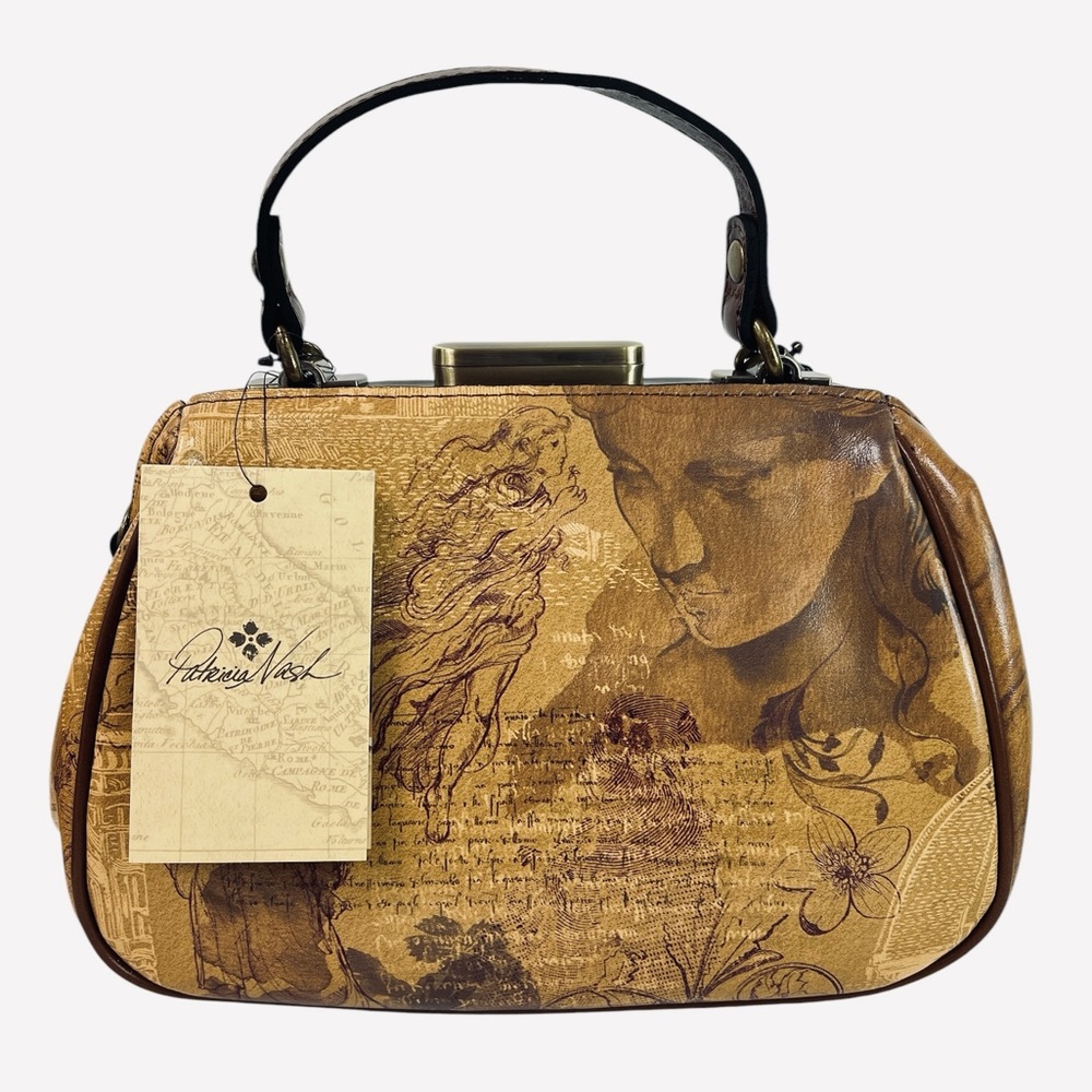 Patricia Nash Artistic Brown Shoulder Bag - Picture 7 of 11
